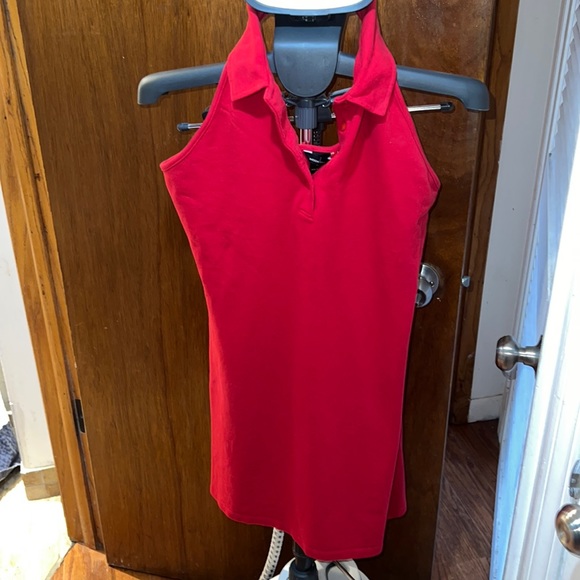 Red backless dress - Picture 1 of 2